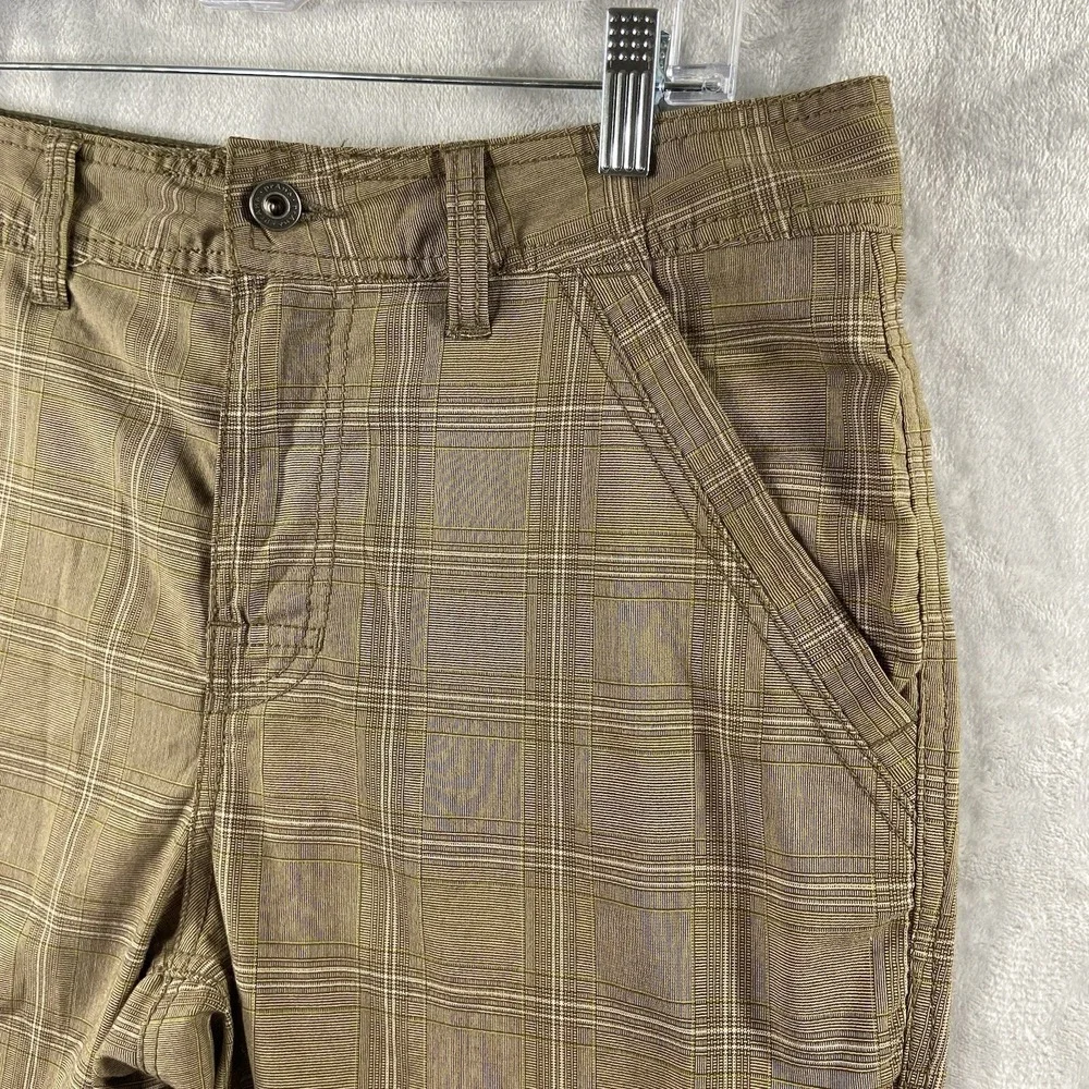 Prana Shorts Mens 32 Chino Plaid 9